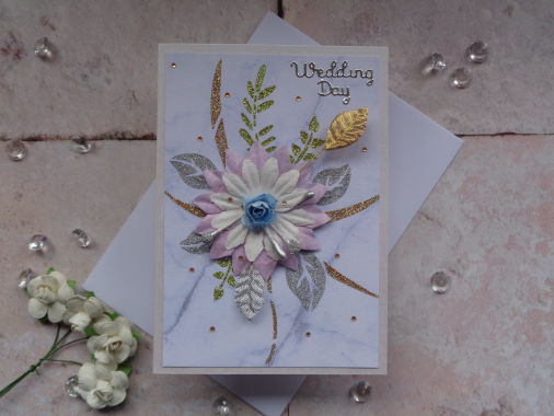 Floral Wedding Card
